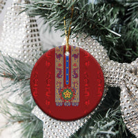 Philippines Christmas Ceramic Ornament Parol Xmas Barong Style - Wonder Print Shop