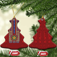 Philippines Christmas Ceramic Ornament Parol Xmas Barong Style - Wonder Print Shop