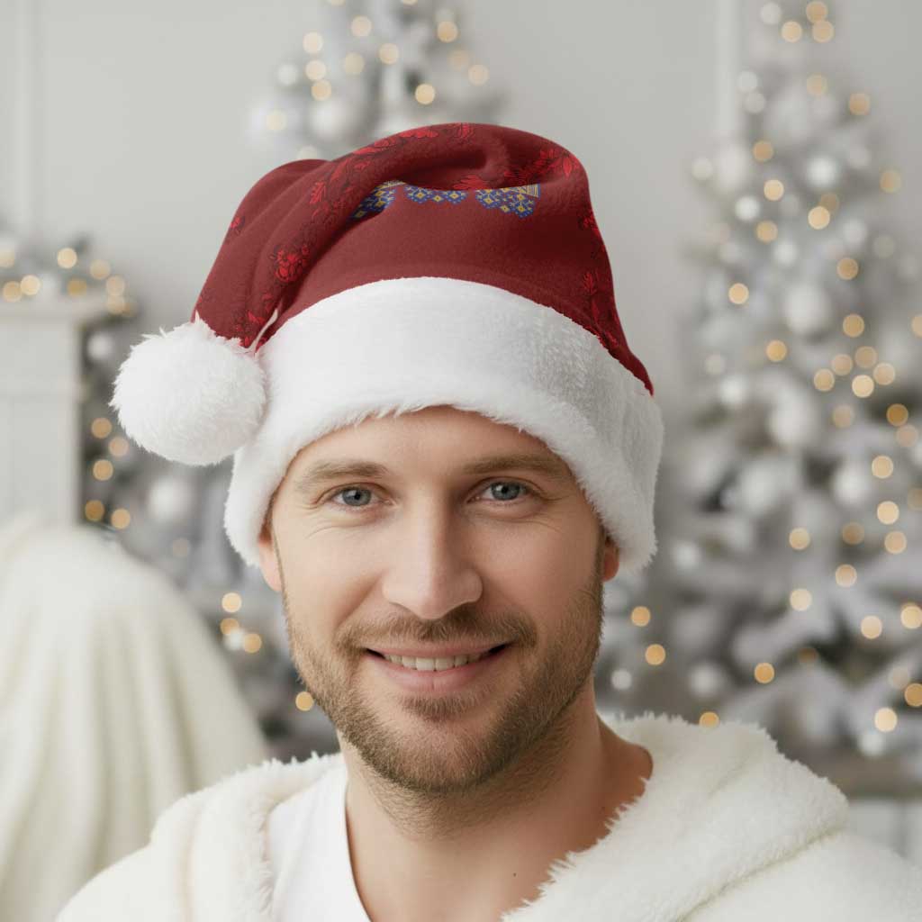 Philippines Christmas Santa Hat Parol Xmas Barong Style - Wonder Print Shop