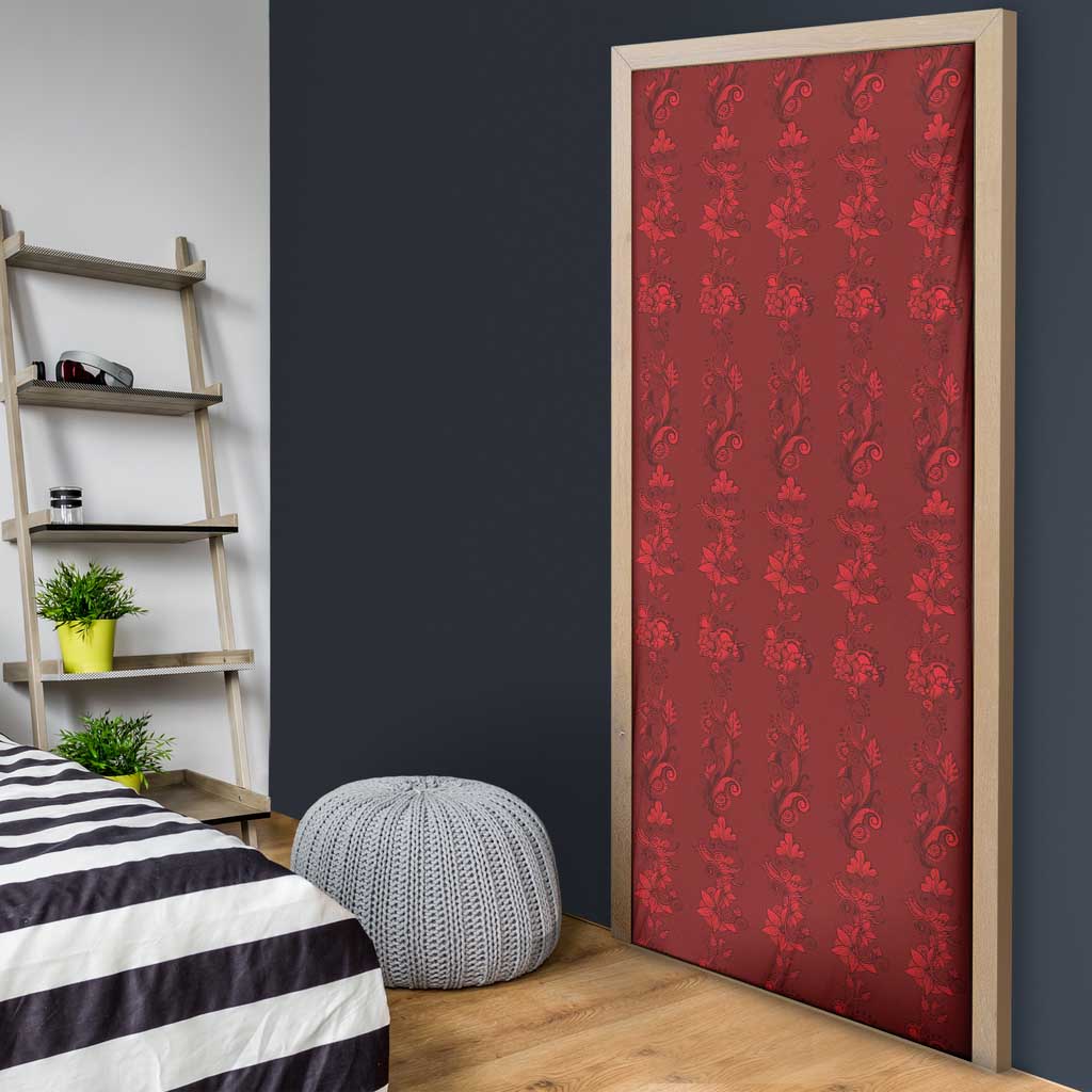 Philippines Christmas Door Cover Parol Xmas Barong Style - Wonder Print Shop