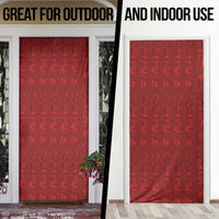 Philippines Christmas Door Cover Parol Xmas Barong Style - Wonder Print Shop