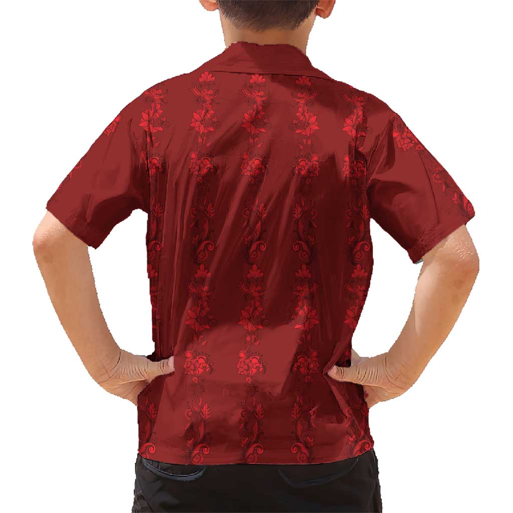 Philippines Christmas Family Matching Mermaid Dress and Hawaiian Shirt Parol Xmas Barong Style - Wonder Print Shop