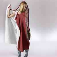 Philippines Christmas Hooded Blanket Parol Xmas Barong Style - Wonder Print Shop
