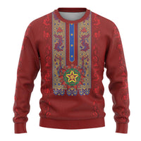 Philippines Christmas Ugly Christmas Sweater Parol Xmas Barong Style - Wonder Print Shop