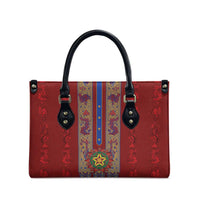 Philippines Christmas Leather Bag Parol Xmas Barong Style - Wonder Print Shop