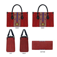 Philippines Christmas Leather Bag Parol Xmas Barong Style - Wonder Print Shop