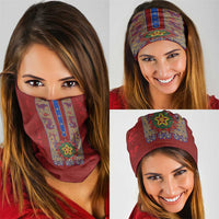 Philippines Christmas Neck Gaiter Parol Xmas Barong Style - Wonder Print Shop