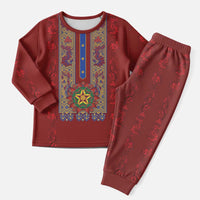 Philippines Christmas Pajama Set Parol Xmas Barong Style - Wonder Print Shop