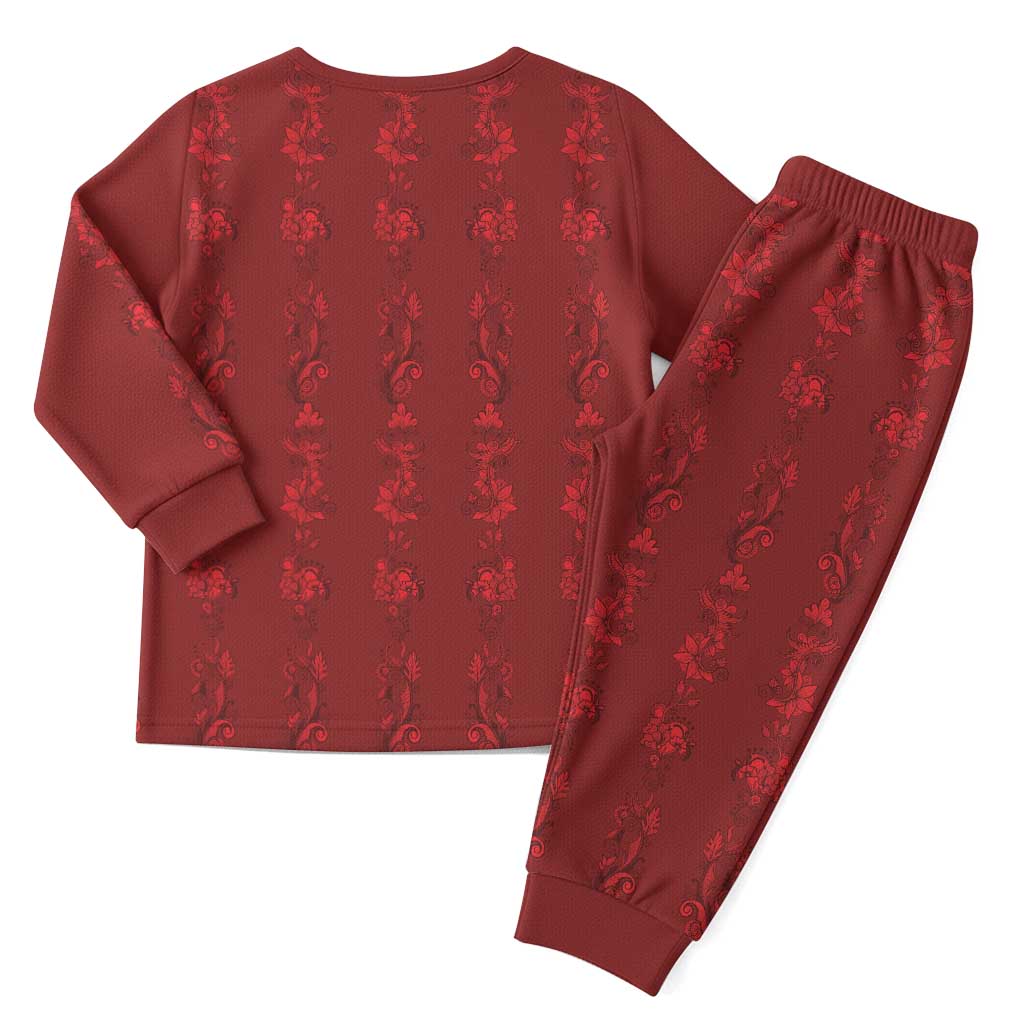 Philippines Christmas Pajama Set Parol Xmas Barong Style - Wonder Print Shop