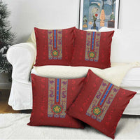 Philippines Christmas Pillow Cover Parol Xmas Barong Style - Wonder Print Shop