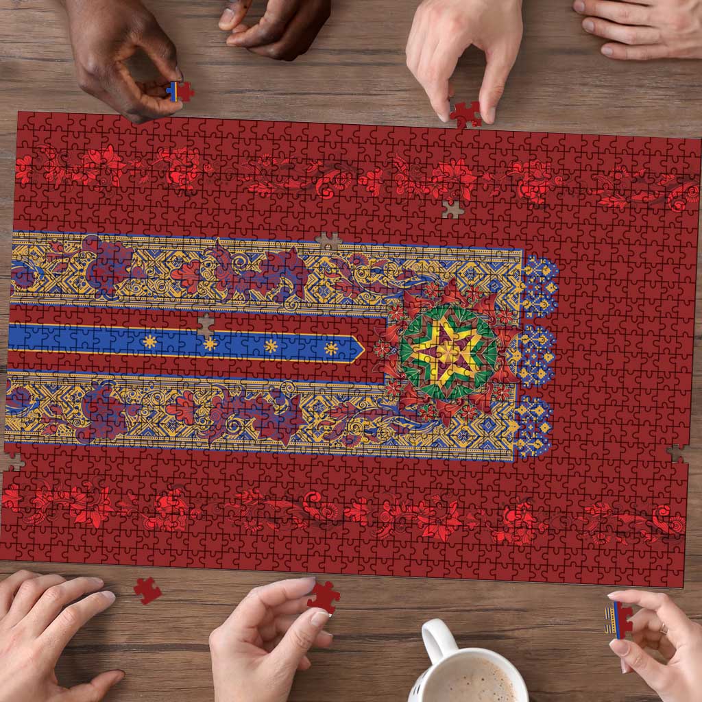Philippines Christmas Puzzle Parol Xmas Barong Style - Wonder Print Shop