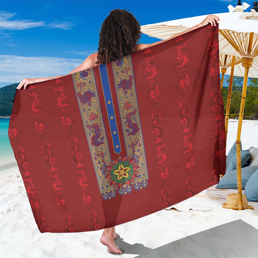 Philippines Christmas Sarong Parol Xmas Barong Style - Wonder Print Shop
