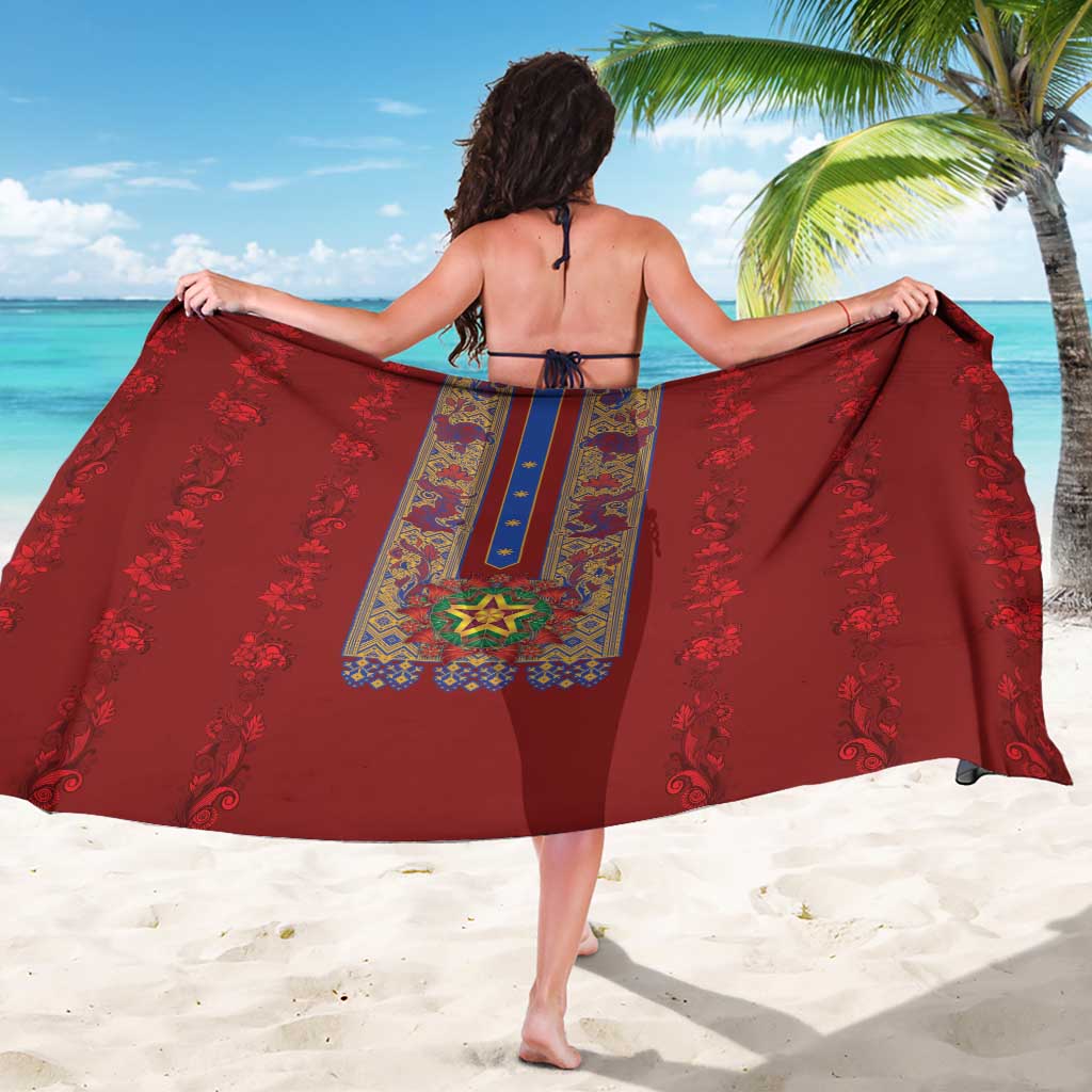 Philippines Christmas Sarong Parol Xmas Barong Style - Wonder Print Shop