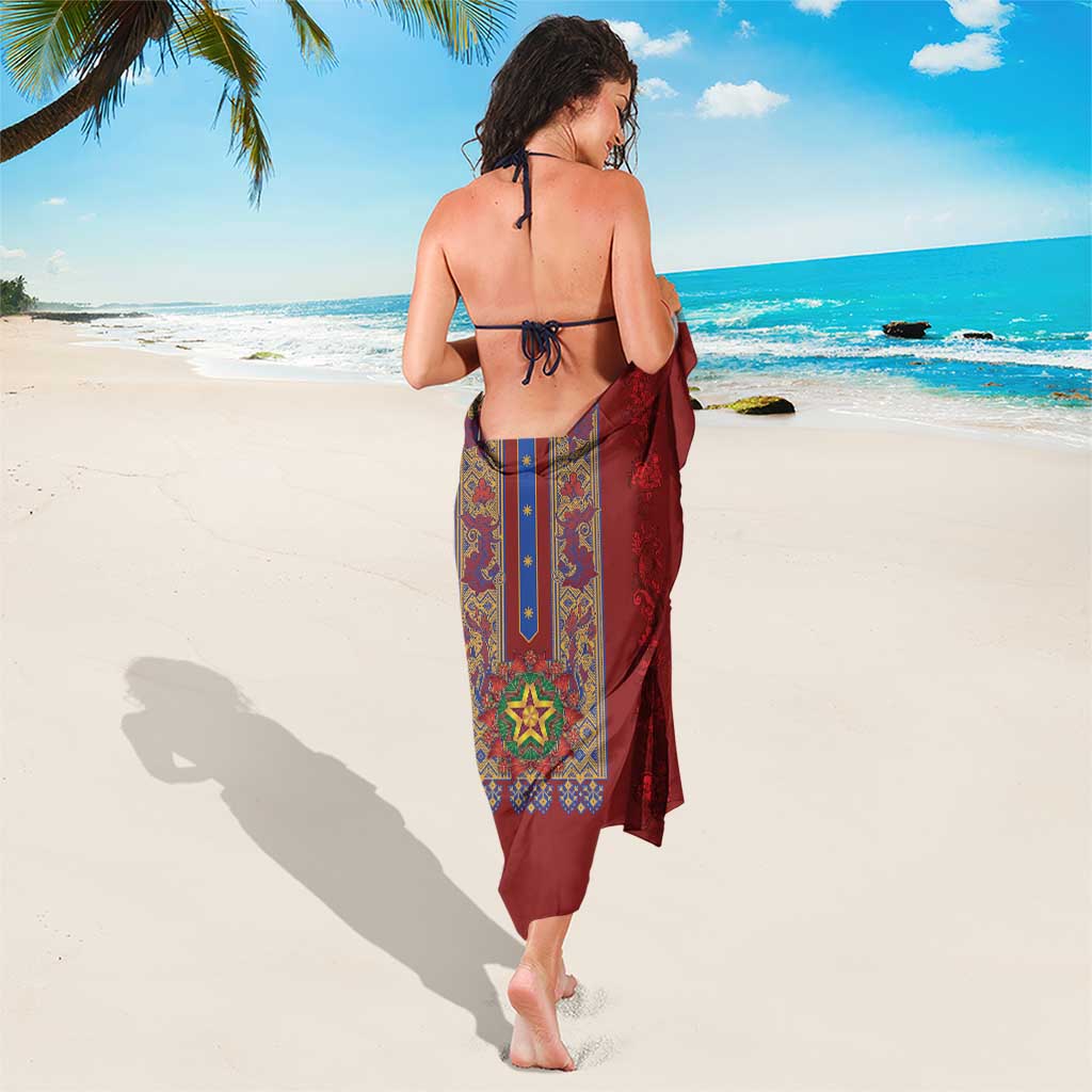 Philippines Christmas Sarong Parol Xmas Barong Style - Wonder Print Shop