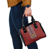 Philippines Christmas Shoulder Handbag Parol Xmas Barong Style - Wonder Print Shop