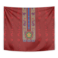 Philippines Christmas Tapestry Parol Xmas Barong Style - Wonder Print Shop