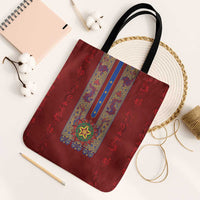 Philippines Christmas Tote Bag Parol Xmas Barong Style - Wonder Print Shop