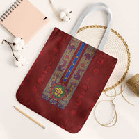 Philippines Christmas Tote Bag Parol Xmas Barong Style - Wonder Print Shop
