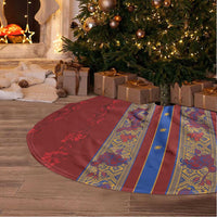 Philippines Christmas Tree Skirt Parol Xmas Barong Style - Wonder Print Shop