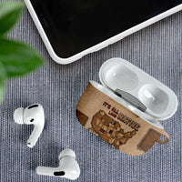 Native American AirPods Case Retro Map Stitching Effect