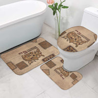 Native American Bathroom Set Retro Map Stitching Effect