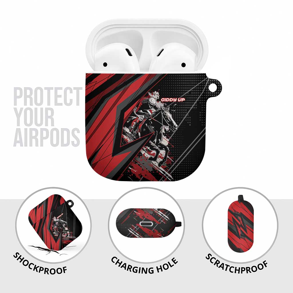 Horse Racing AirPods Case Giddy Up