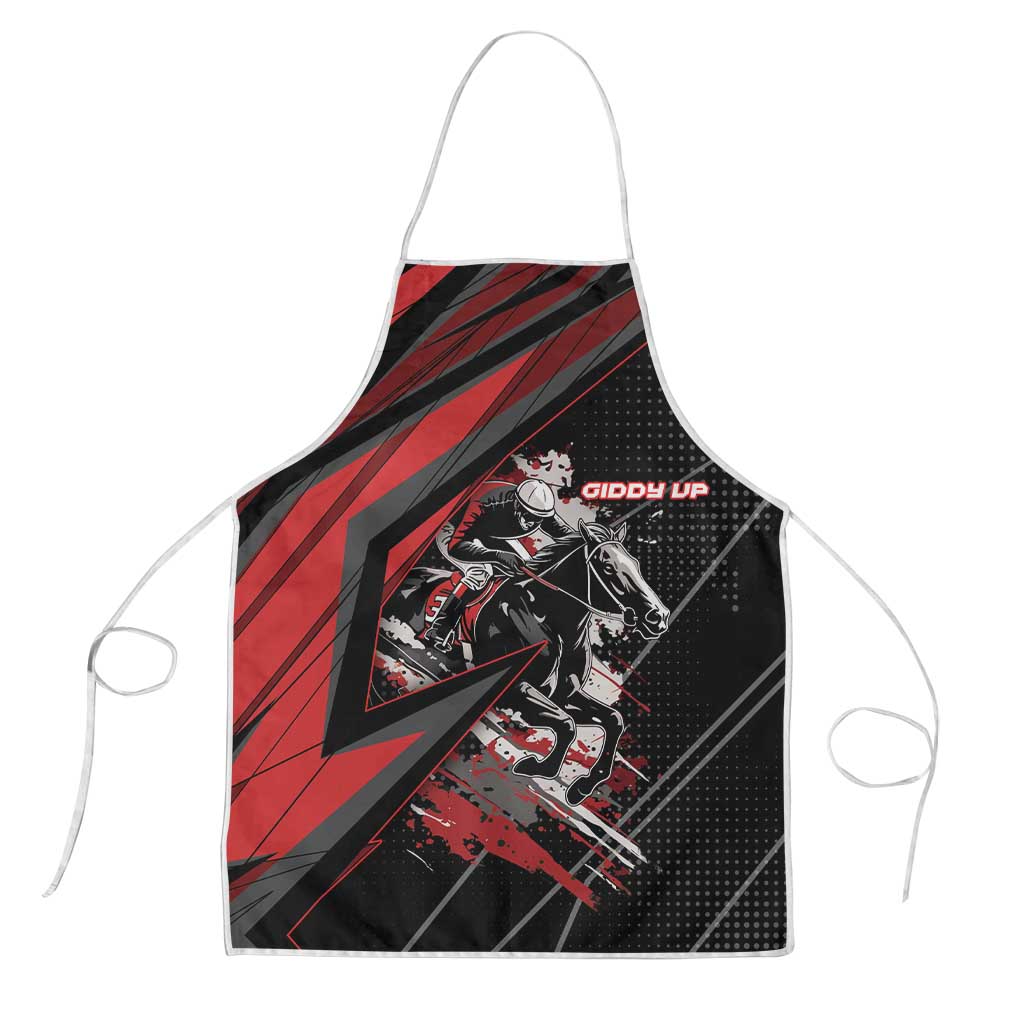 Horse Racing Apron Giddy Up