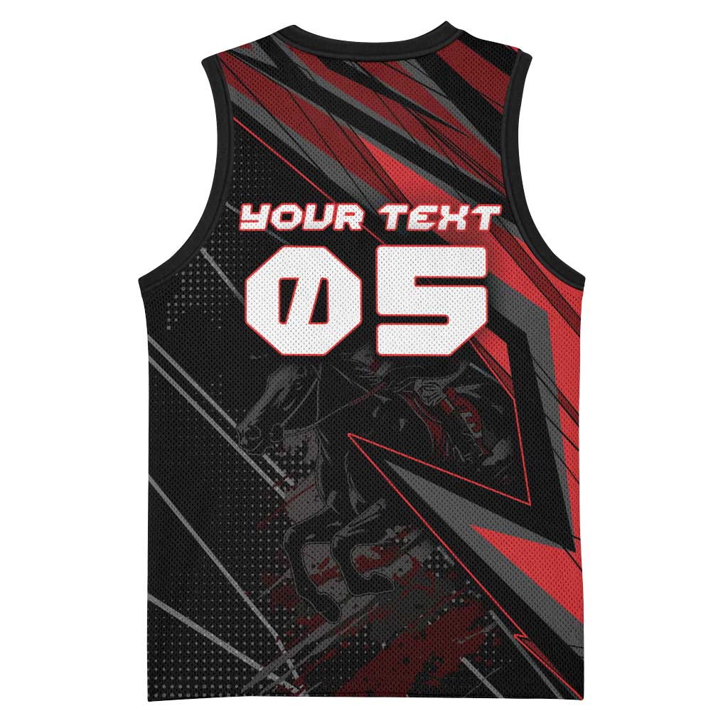 Custom Horse Racing Basketball Jersey Giddy Up