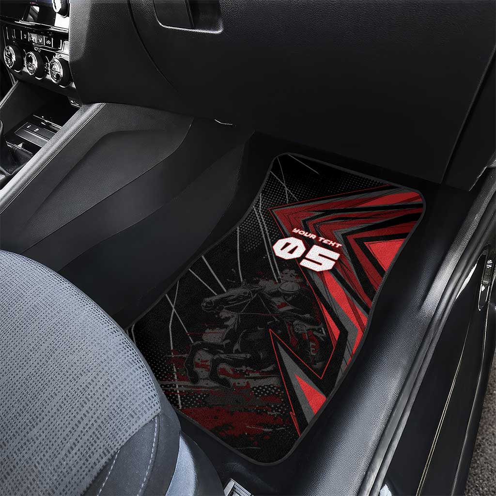 Custom Horse Racing Car Mats Giddy Up