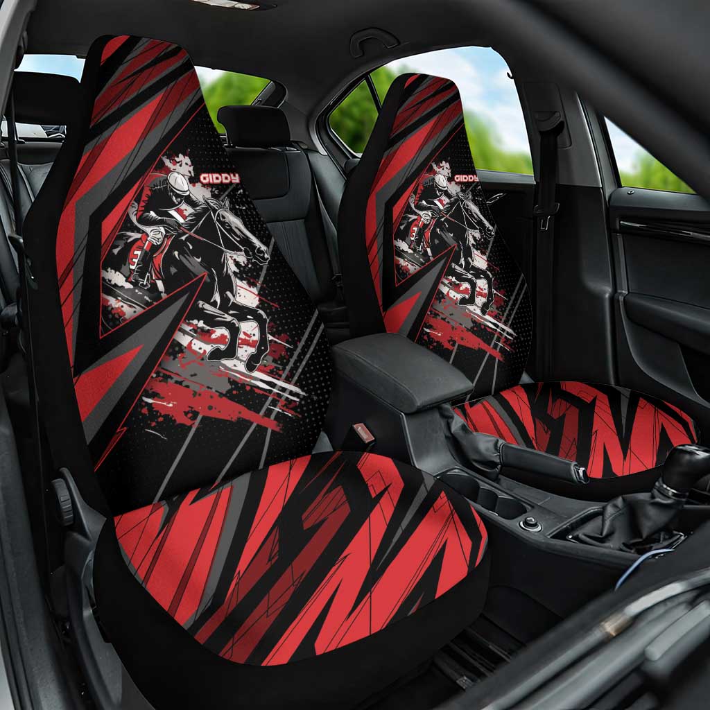 Horse Racing Car Seat Cover Giddy Up
