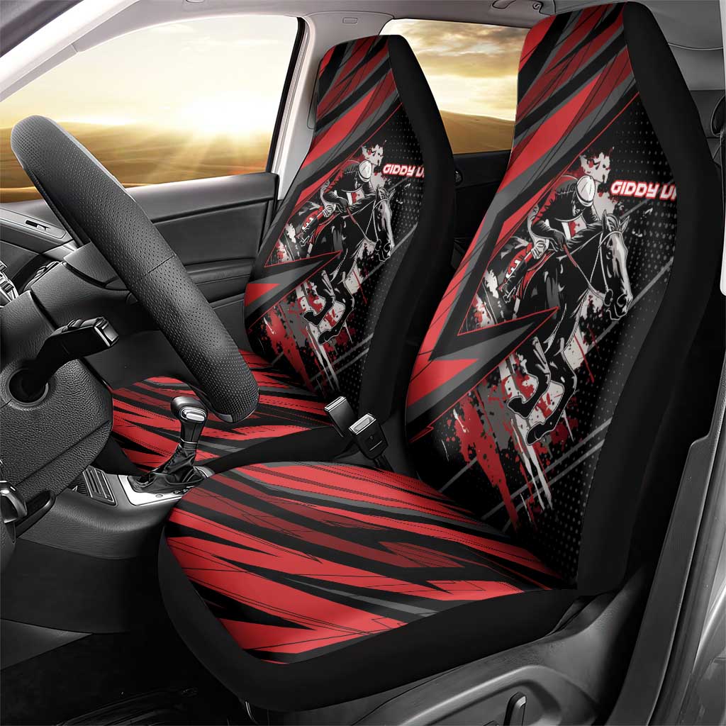 Horse Racing Car Seat Cover Giddy Up