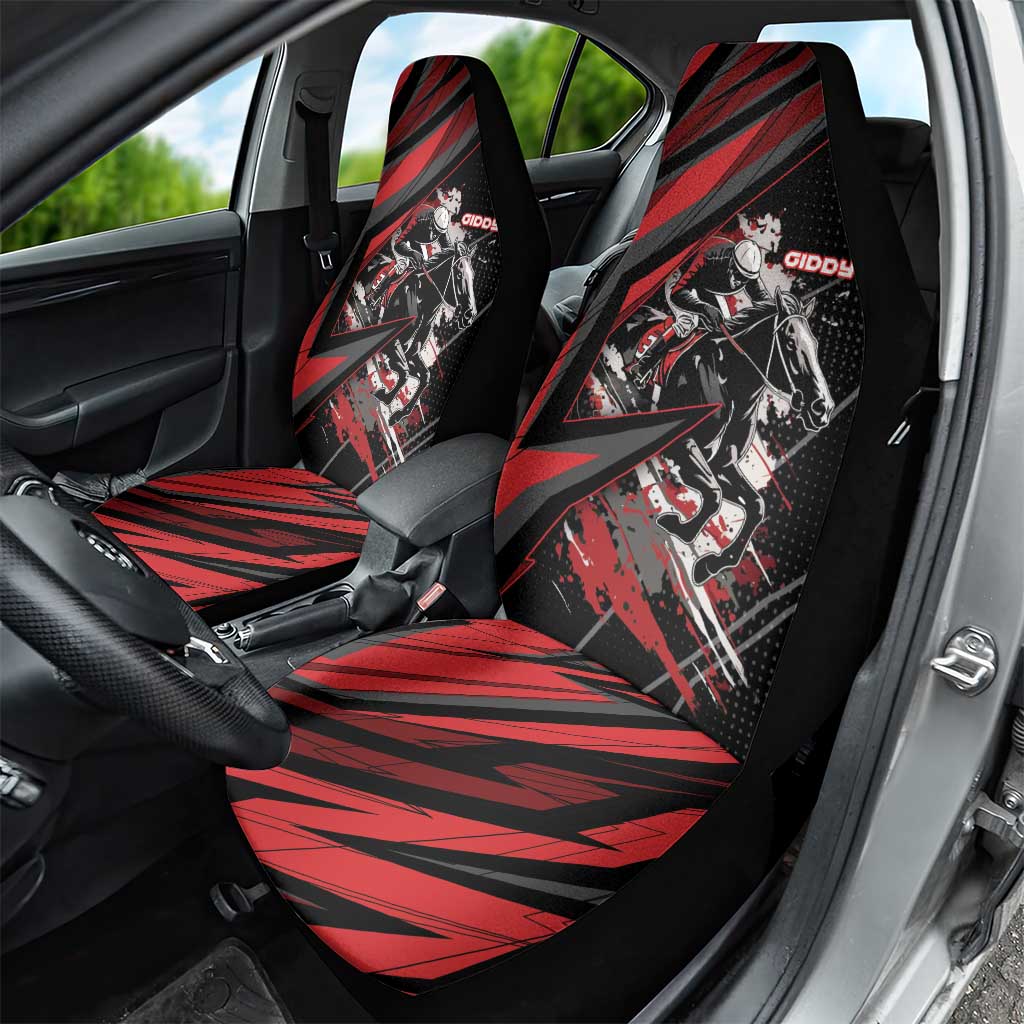 Horse Racing Car Seat Cover Giddy Up