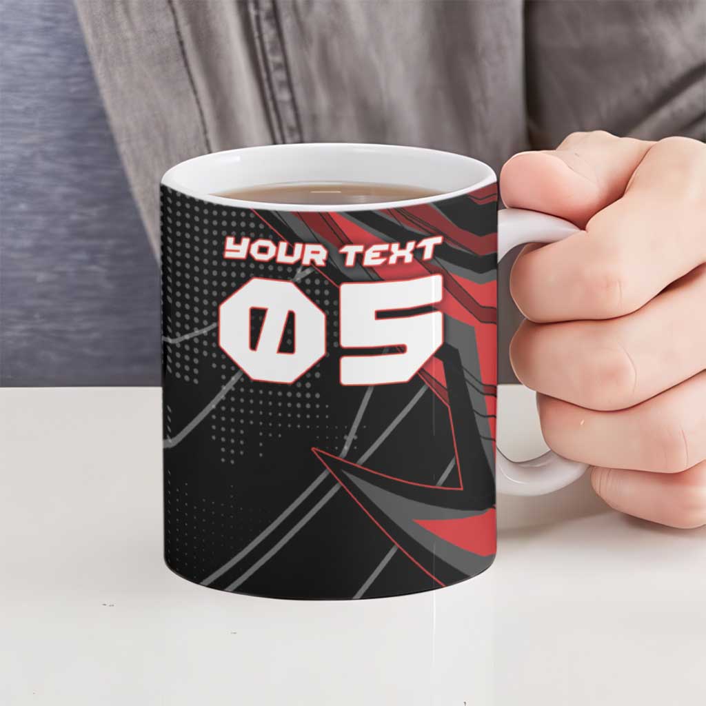Custom Horse Racing Ceramic Mug Giddy Up
