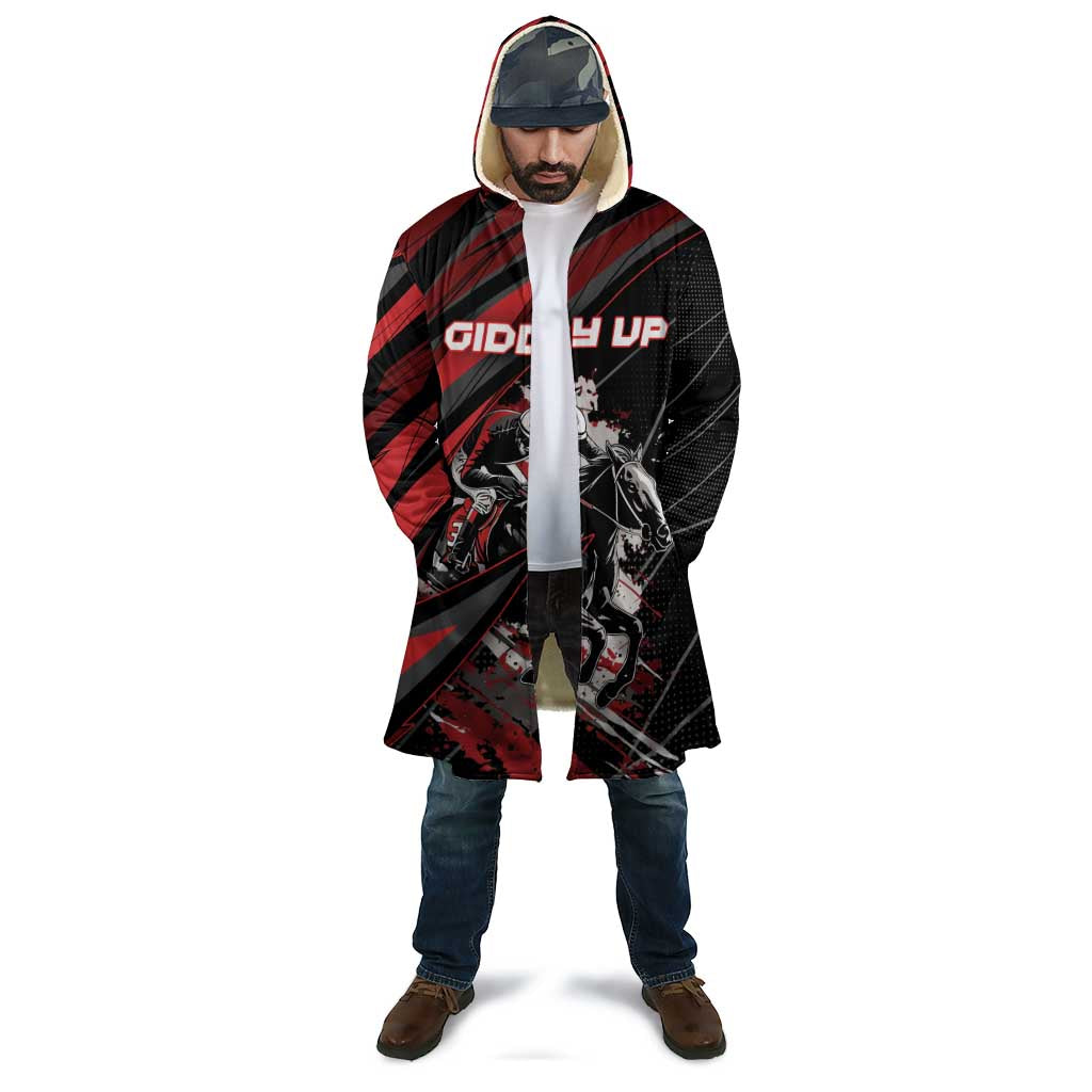 Custom Horse Racing Cloak Giddy Up