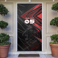 Custom Horse Racing Door Cover Giddy Up