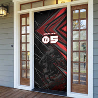 Custom Horse Racing Door Cover Giddy Up