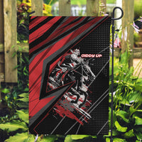 Horse Racing Garden Flag Giddy Up