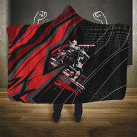Horse Racing Hooded Blanket Giddy Up