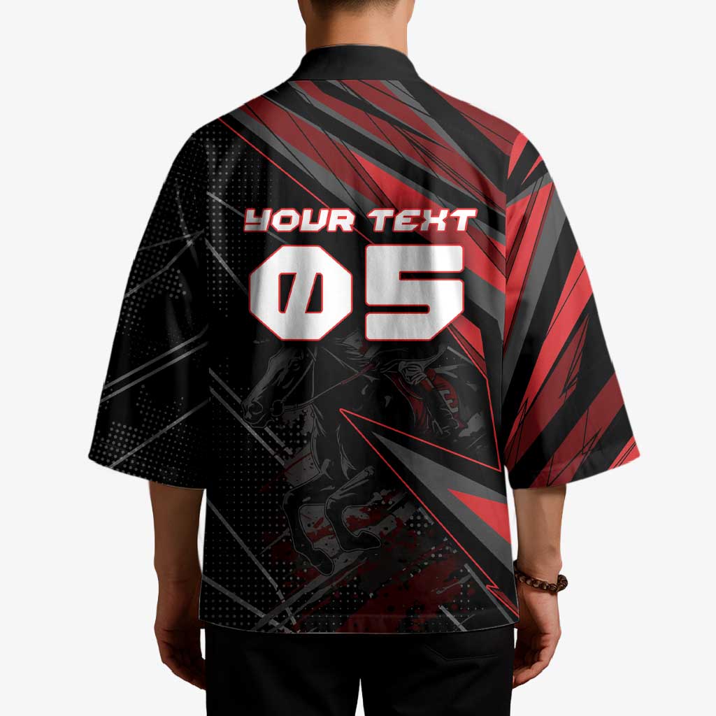 Custom Horse Racing Kimono Giddy Up