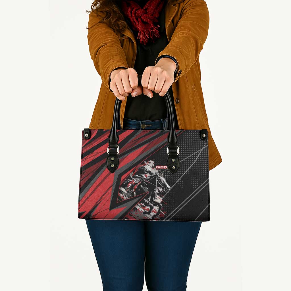 Horse Racing Leather Bag Giddy Up