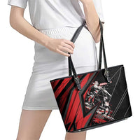 Horse Racing Leather Tote Bag Giddy Up