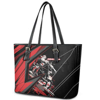 Horse Racing Leather Tote Bag Giddy Up