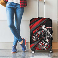 Horse Racing Luggage Cover Giddy Up
