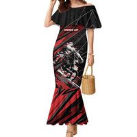 Custom Horse Racing Mermaid Dress Giddy Up