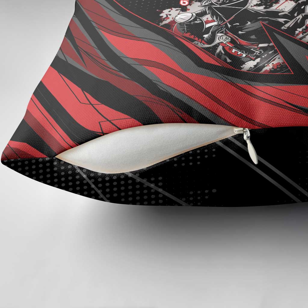 Horse Racing Pillow Cover Giddy Up