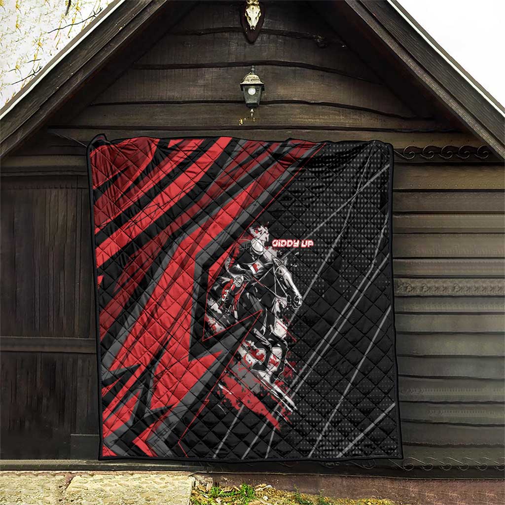 Horse Racing Quilt Giddy Up