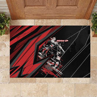 Horse Racing Rubber Doormat Giddy Up