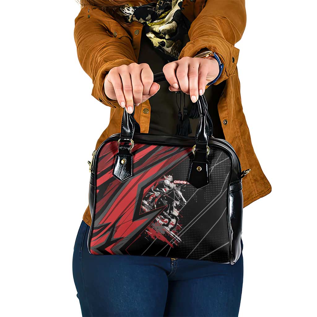 Horse Racing Shoulder Handbag Giddy Up
