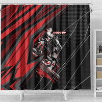Horse Racing Shower Curtain Giddy Up