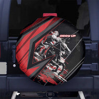 Horse Racing Spare Tire Cover Giddy Up